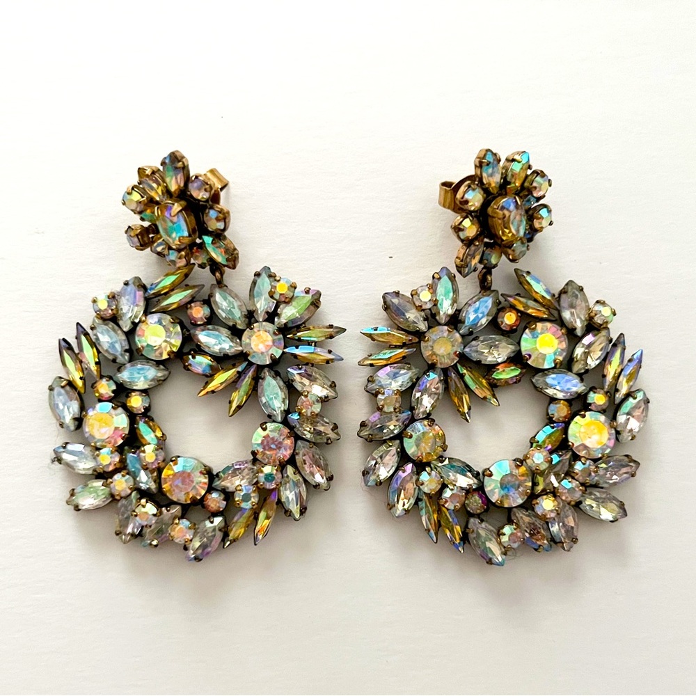 JCrew Statement Crystal Earrings